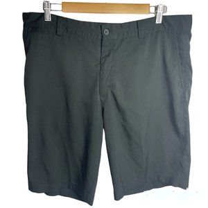 Nike Golf Dri-Fit Flat Front Tech Golf Shorts Mens Size 36 Black